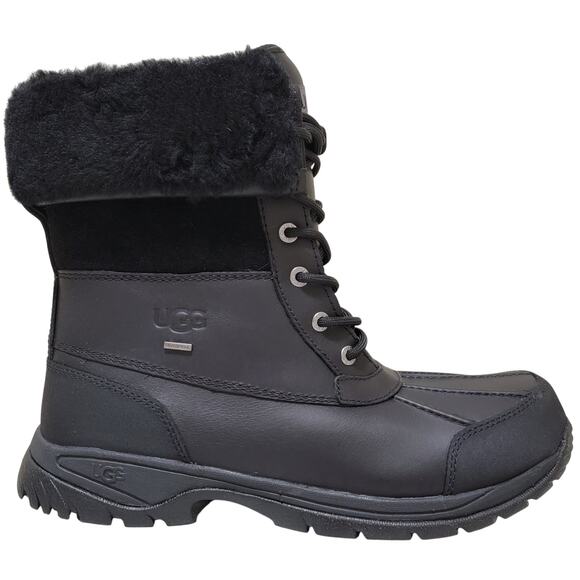 UGG Men Butte Waterproof Insulated Mid Calf Duck Boots Size US 11 Black main image 5
